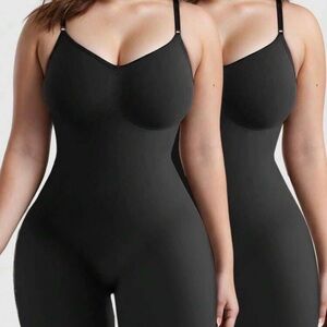 SHEIN Black Shapewear Bodysuit